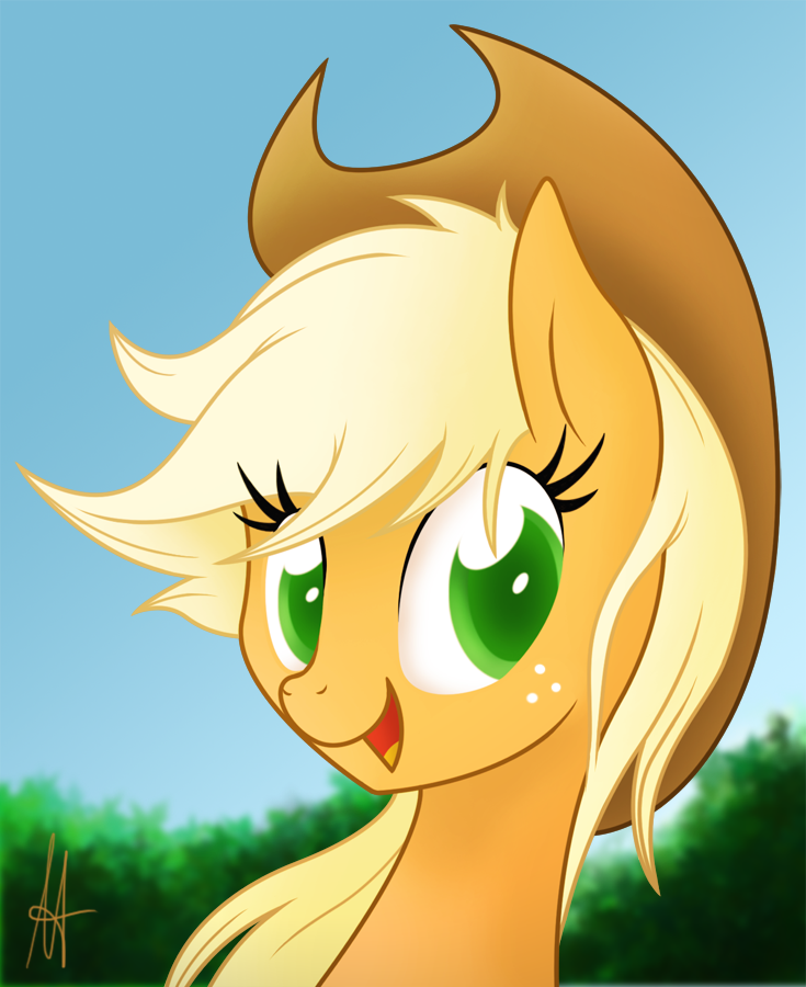 [MLP] Applejack Portrait