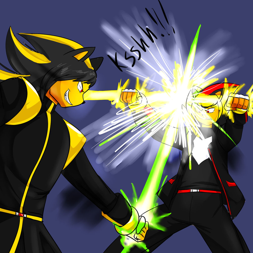 Shadow vs Shadow Android by Denizen14 on DeviantArt