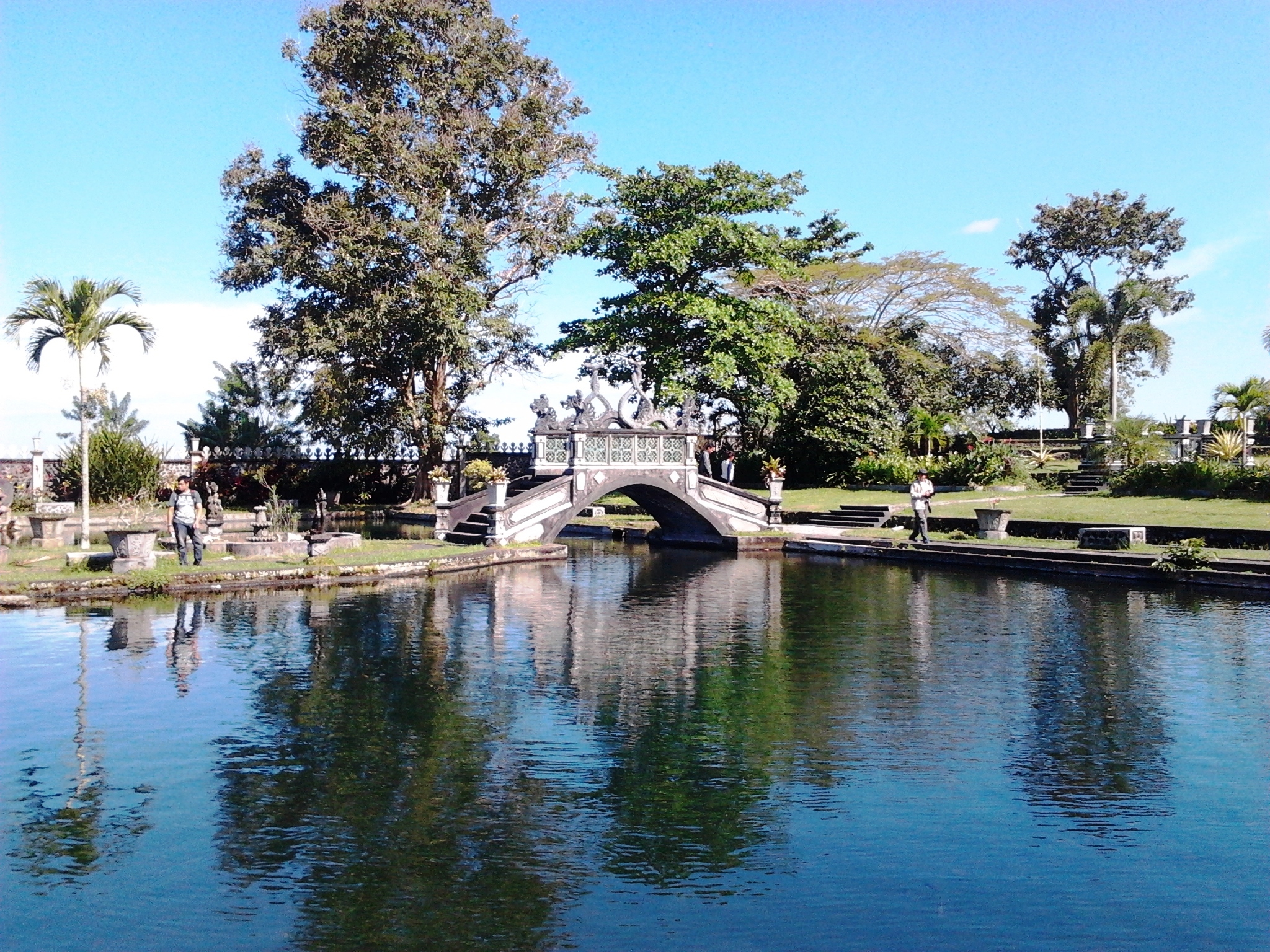 Bridge in Istana Air Tirta Gangga