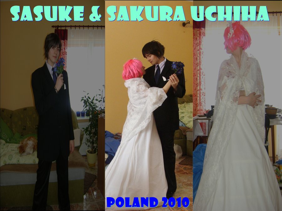 Their wedding day  Sasusaku, Sakura and sasuke, Sasuke uchiha sakura haruno