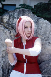 Cosplay Haruno Sakura