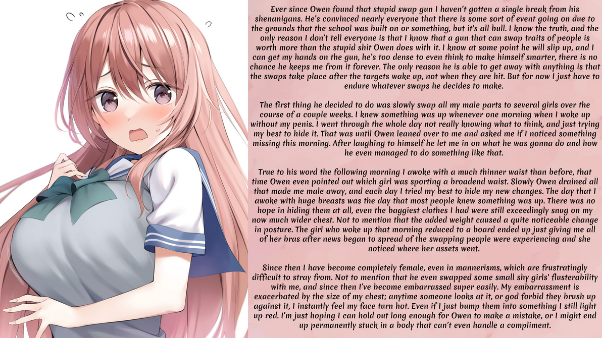 School Girl Trait Swap TG TF Caption by BrightTransformation on DeviantArt