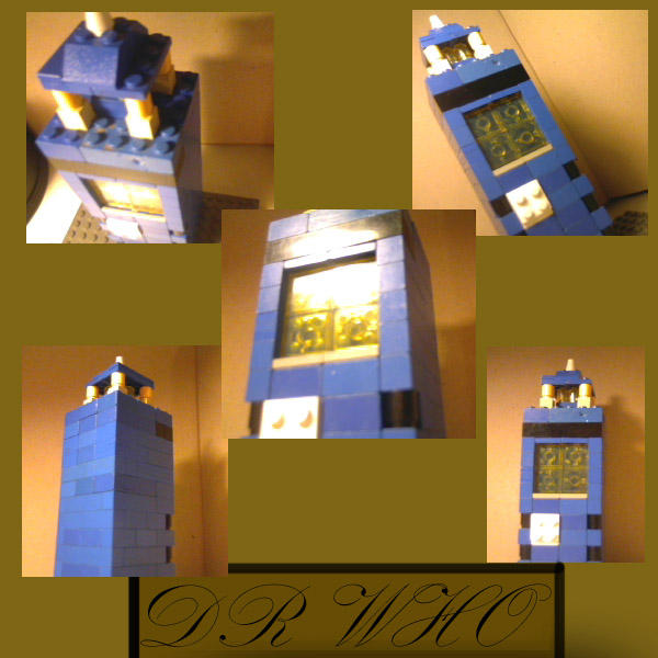 lego tardis by cloudbn on DeviantArt