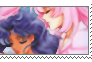 Utena and Anthy Sleeping stamp