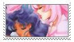 Utena and Anthy Sleeping stamp