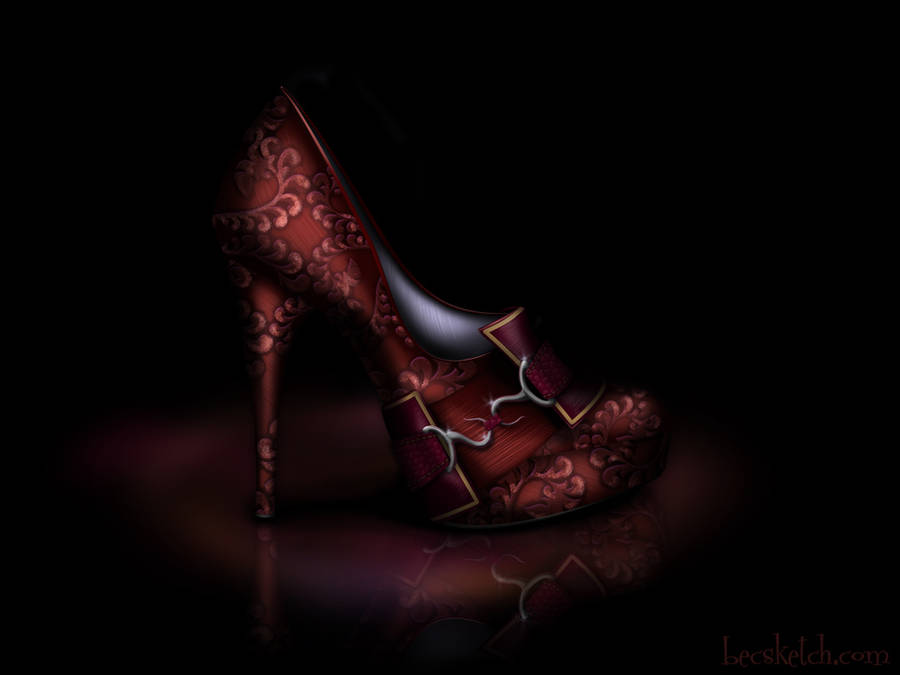Captain Hook Inspired Shoe - Disney Sole by becsketch