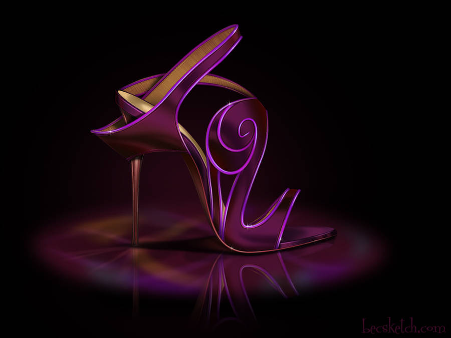 Megara Inspired Shoe - Disney Sole by becsketch