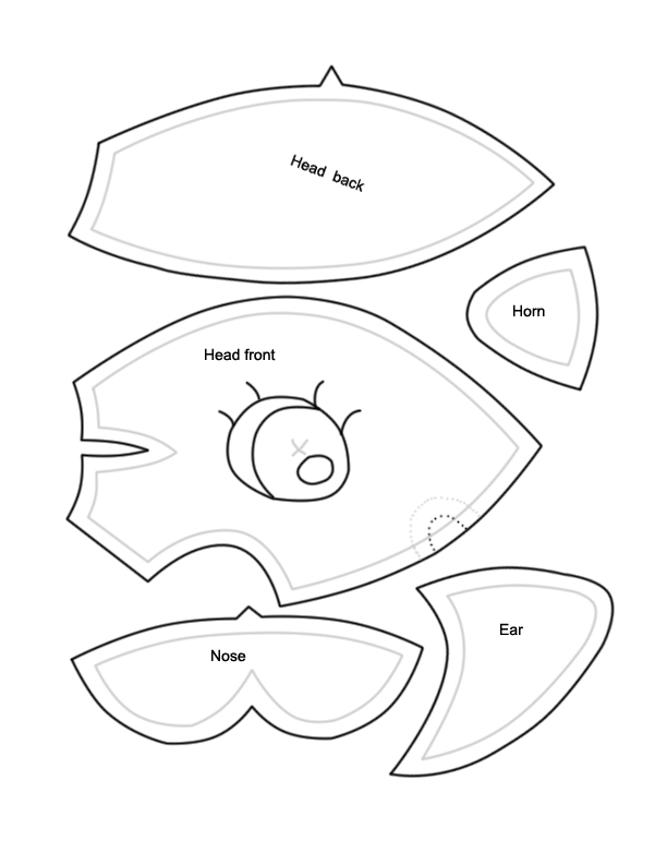 Pony pattern sheet 2