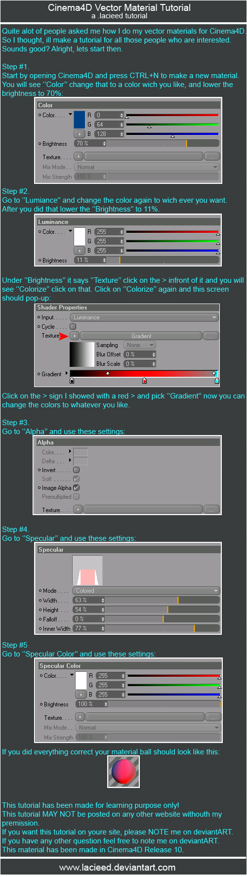 _Cinema4D Vector Material Tut.