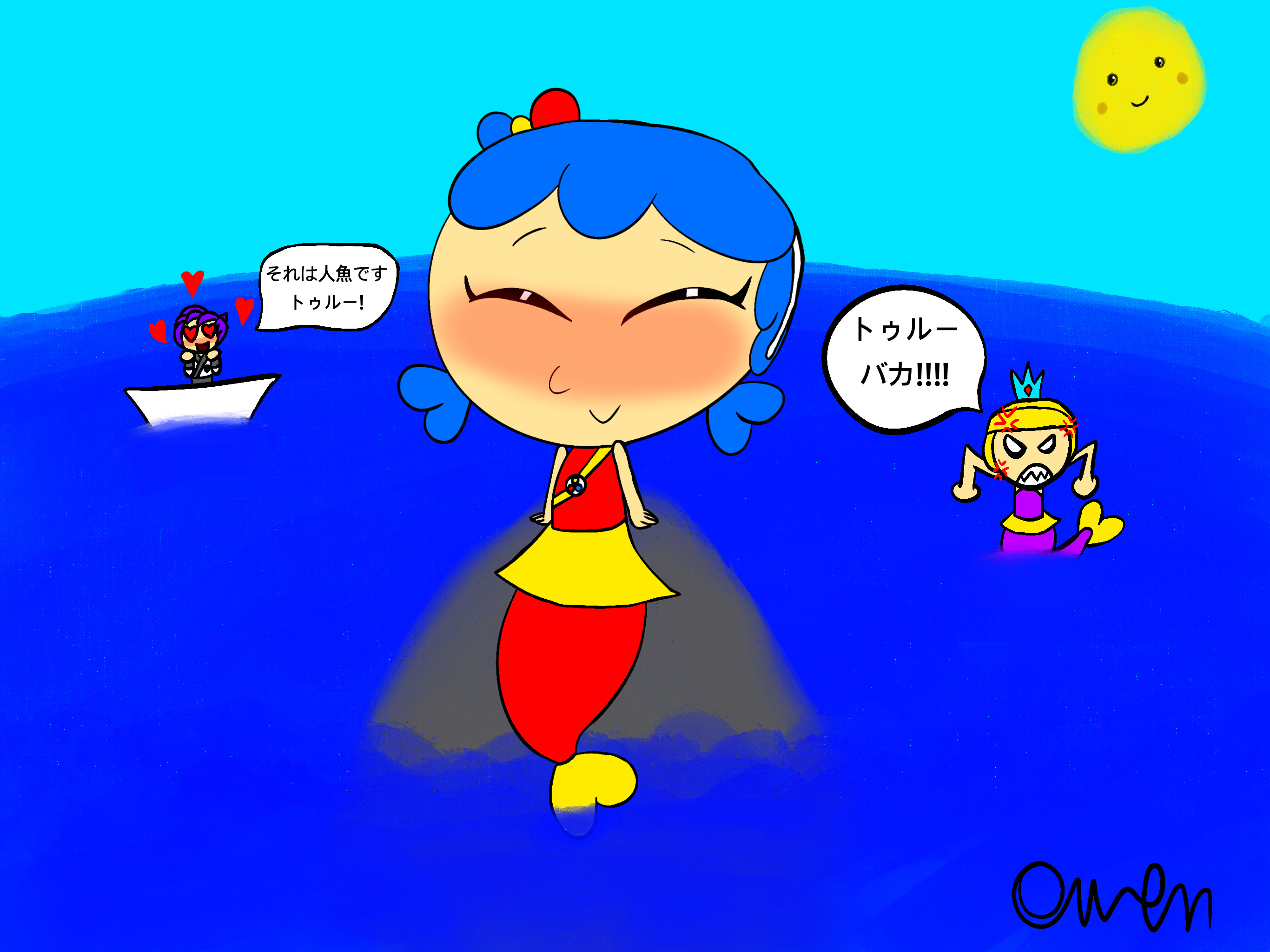 Mermaid true by Owenmoreau2006 on DeviantArt