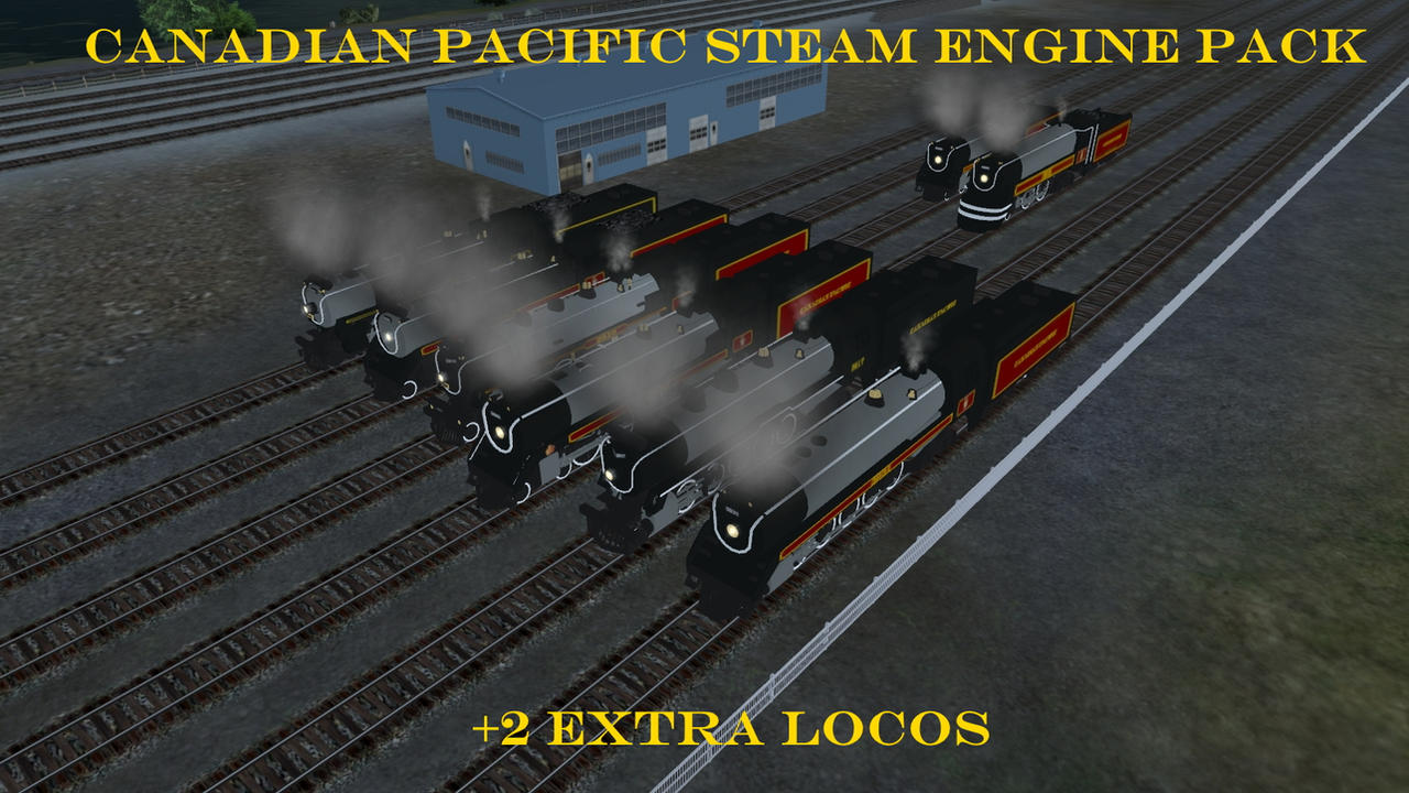 Rail Engine Pack Mstnoodle's CP Steam Engine Pack by NPA-Productions on DeviantArt