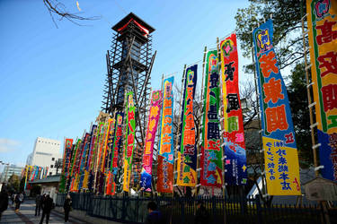 Sumo Wrestling Stadium Entrance - Tokyo