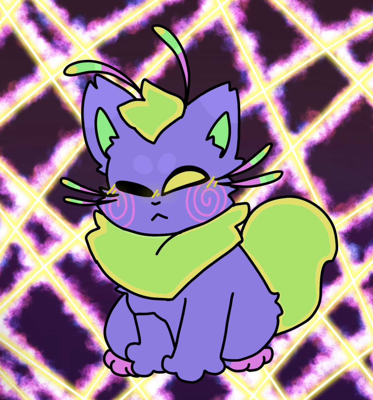 Alien Riply Cat Ripply the alien cat by Emberthestarcat on DeviantArt