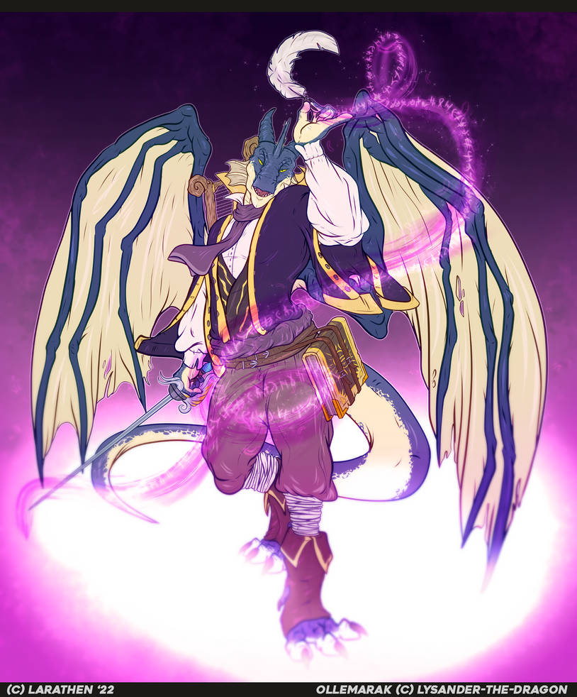 Lysanderoth Artfite '22 #15: Lysander-the-dragon by Larathen on DeviantArt