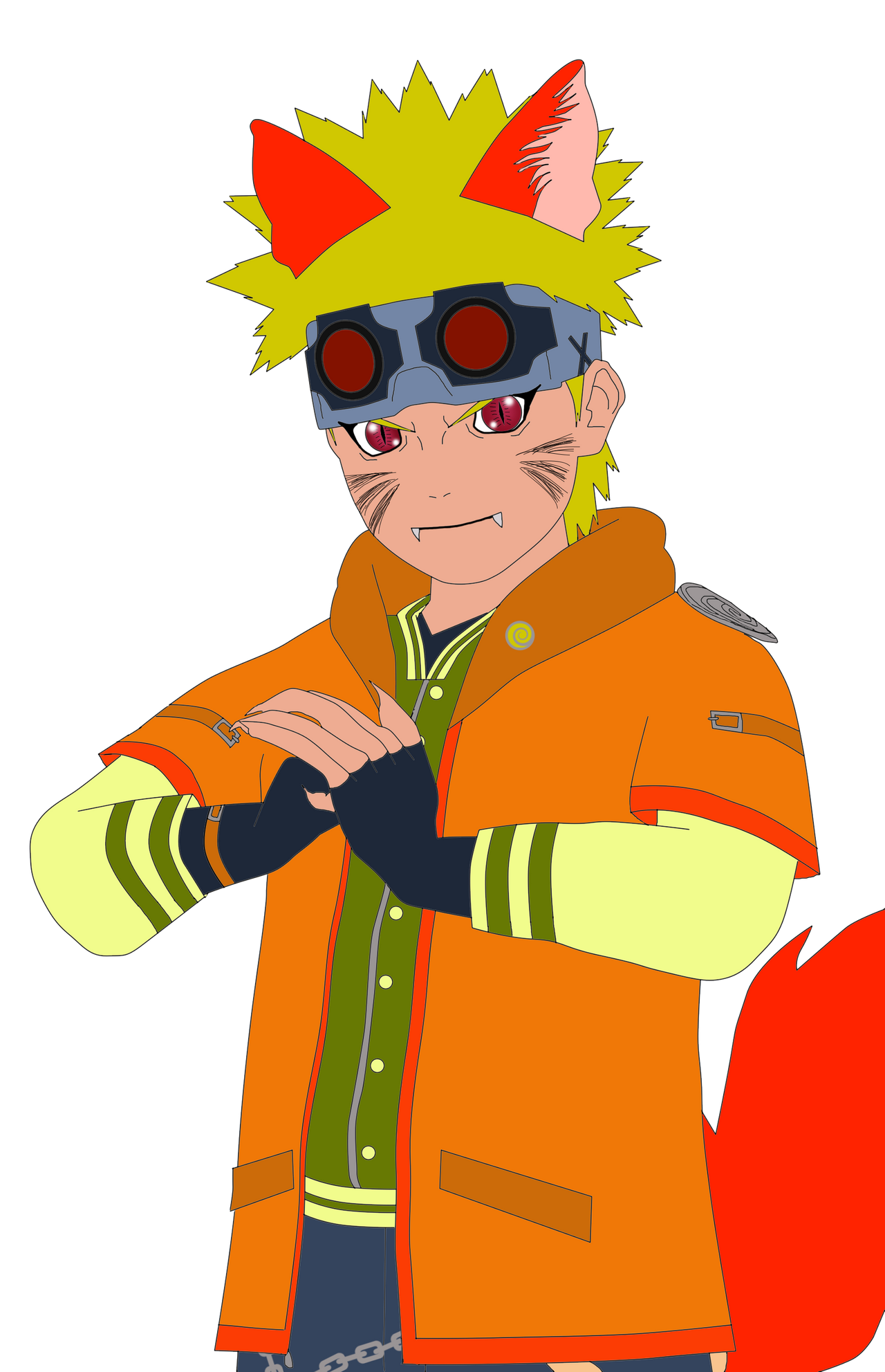 X Redesign-Naruto (Half Body) by JoutaiSasuLover on DeviantArt