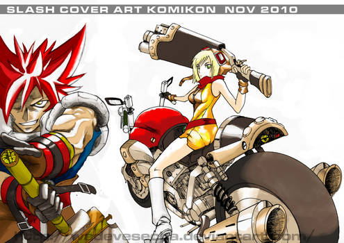 SLASH KOMIKON 2010 COVER ART