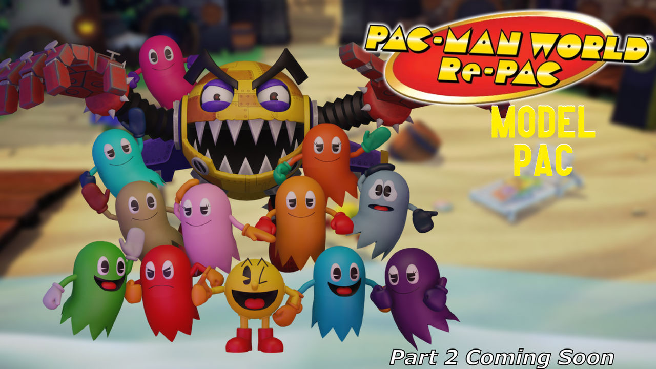 Pac-Man World Re-Pac Model PAC (Blender) by Marxfan2008Offical on ...