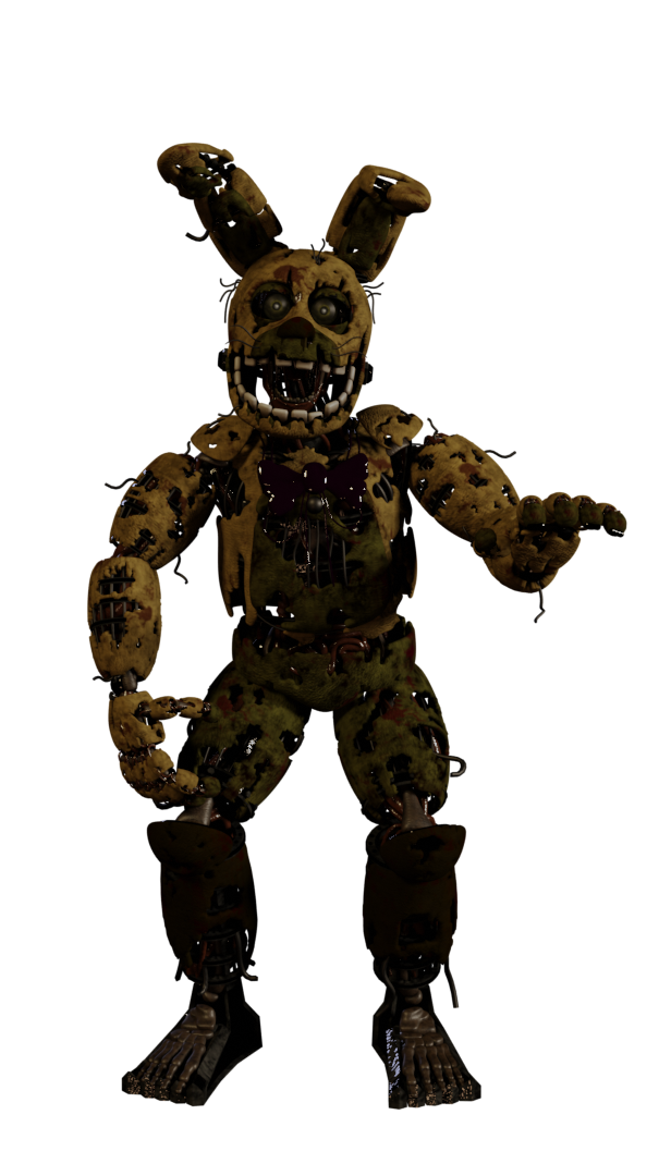 Springtrap V8 Blender 3.5+ Release by Marxfan2008Offical on DeviantArt