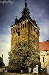 Saschiz tower by Wintertale-eu