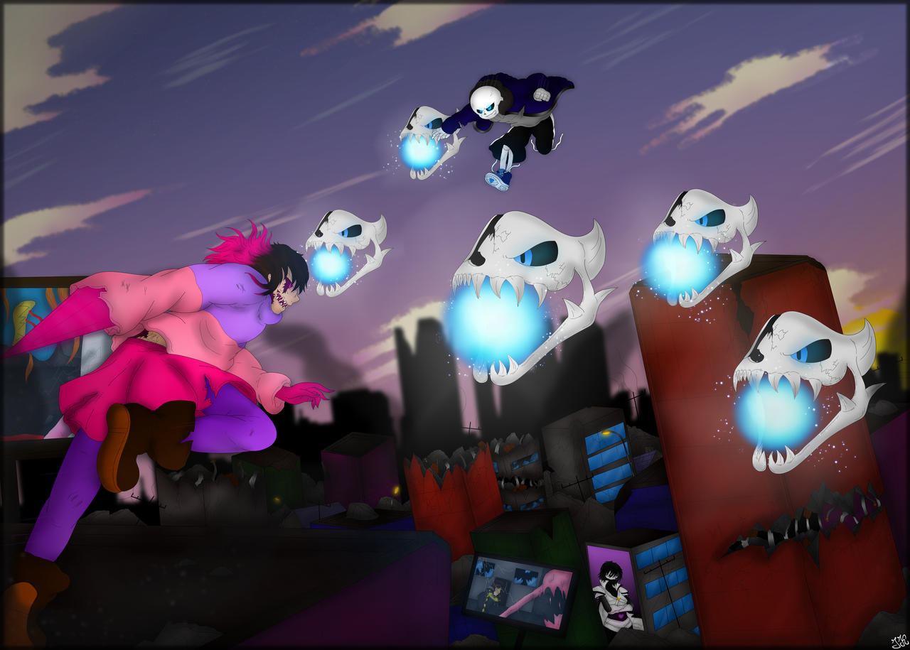 Betty Vs Sans Animosity fanart by Jinatsallen-Kazaki on DeviantArt