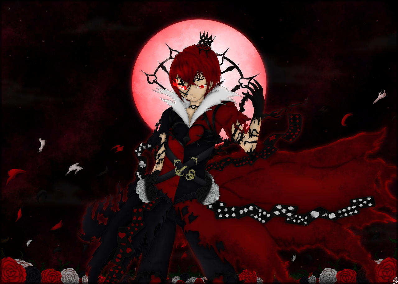 Sad Riddle Overblot Riddle Rosehearts Overblot by Jinatsallen-Kazaki on DeviantArt