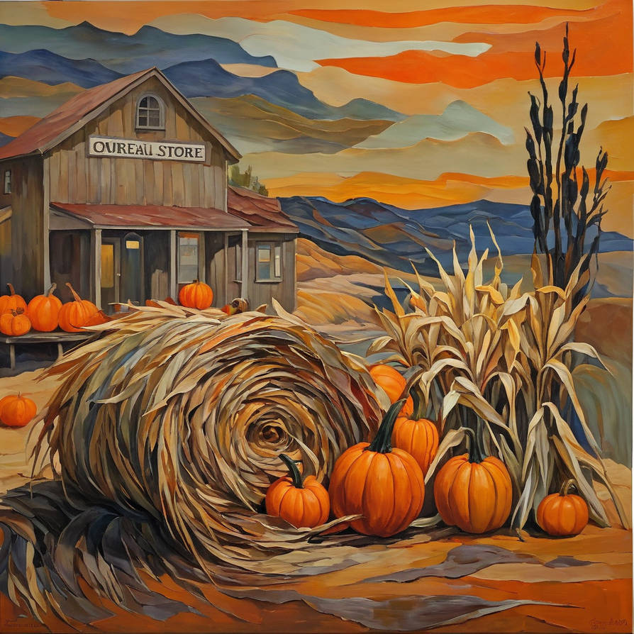 Haystack Harvest by Candystripe326 on DeviantArt