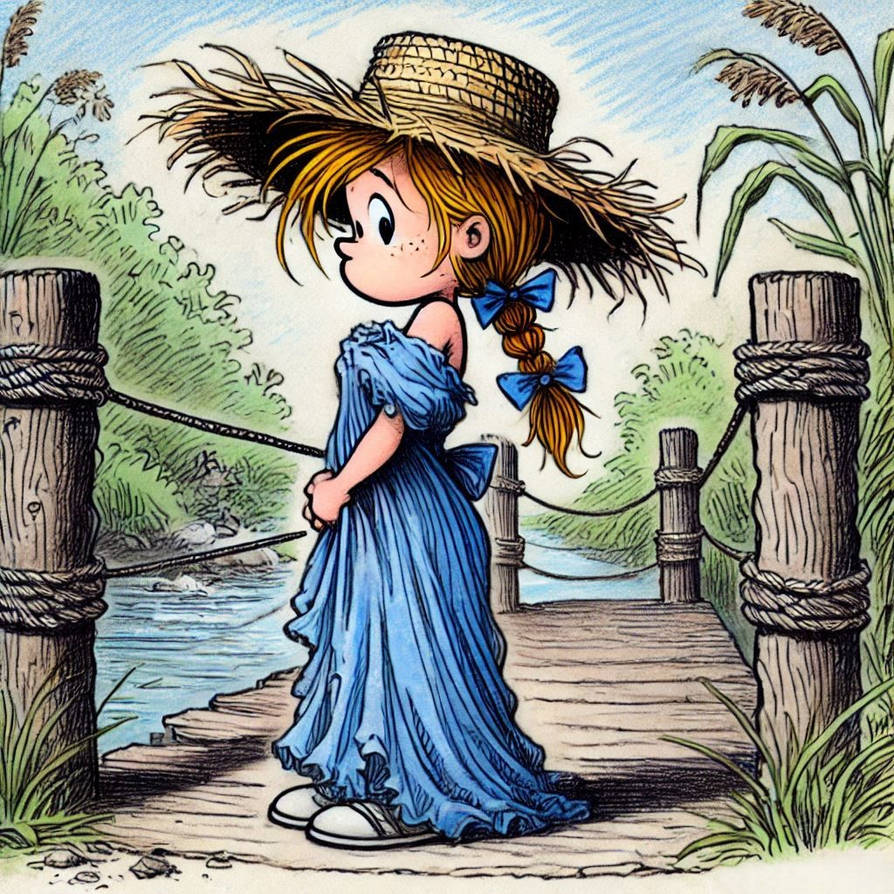 Bec Thatcher Becky Thatcher in Blue Gown by Candystripe326 on DeviantArt