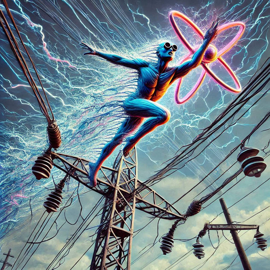 Neutron Water Man Electrical Surge by Candystripe326 on DeviantArt
