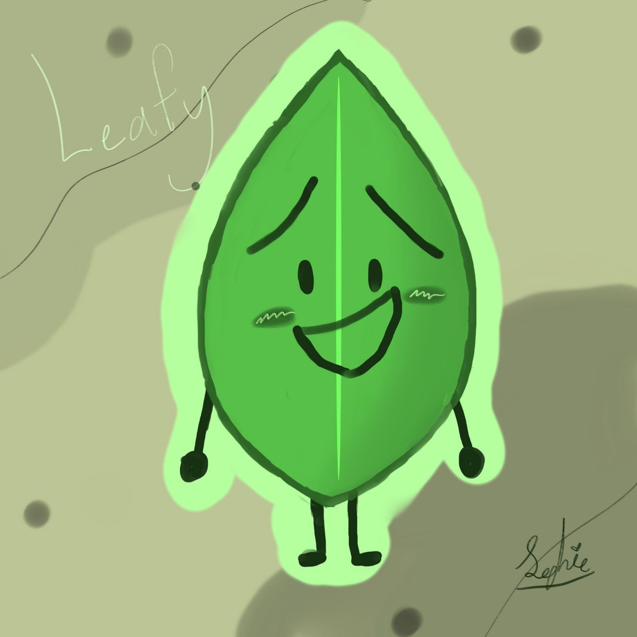 Bfdi Leafy by SophiesSecretTv on DeviantArt