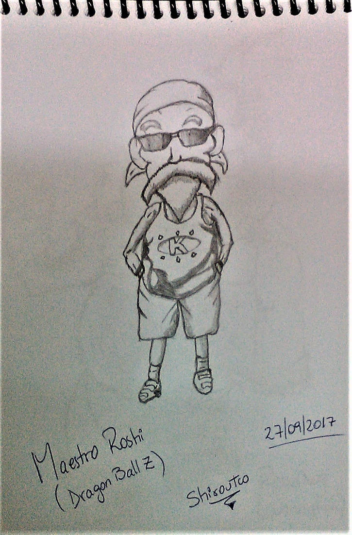Maestro Roshi Drawing Maestro Roshi by ShirouTco on DeviantArt