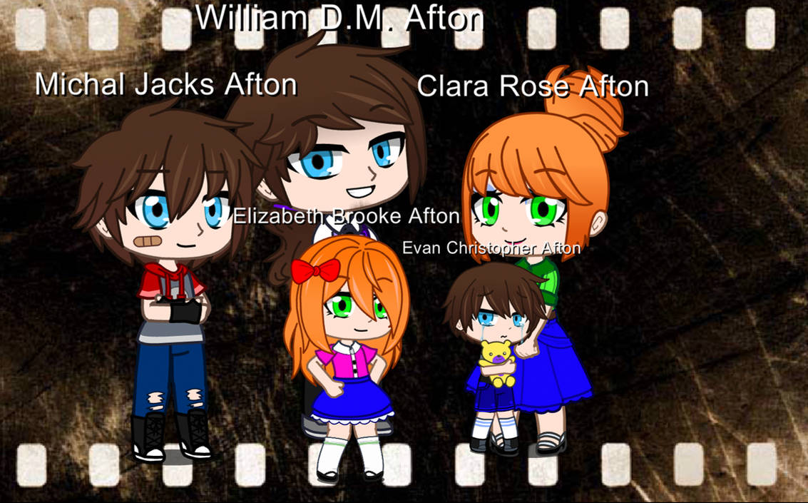 The Afton Family by PrincessRi27 on DeviantArt