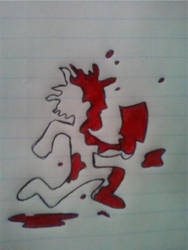 Bloody Hatchetman drawing