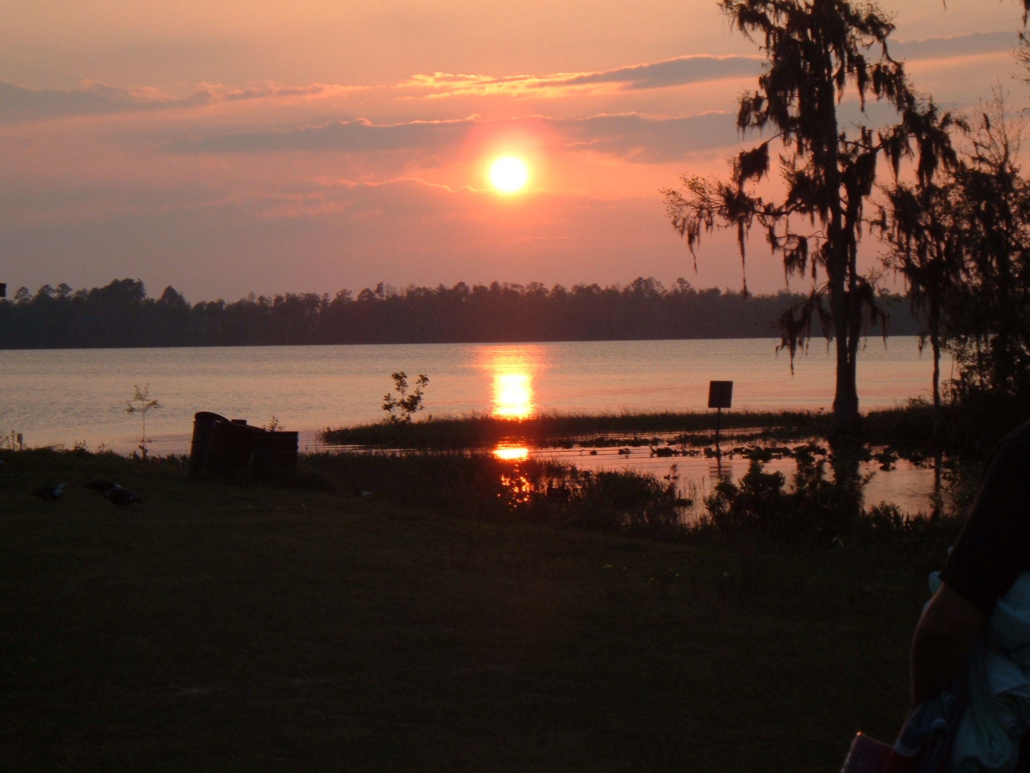 Sunset on Lake Alto