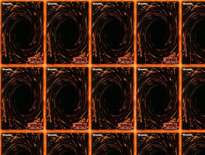 yugioh card backing Deluxe Back Sleeves for Yu-Gi-Oh! (50-Pack) Realgoodeal YU-GI-OH! - Escher The Frost