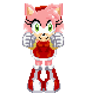 Project X Amy blows a kiss gif by foxeygamer87sonic on DeviantArt