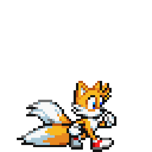 Tails speed walking gif by foxeygamer87sonic on DeviantArt