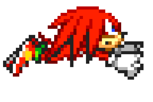 Knuckles Jump Knuckles gliding gif by foxeygamer87sonic on DeviantArt