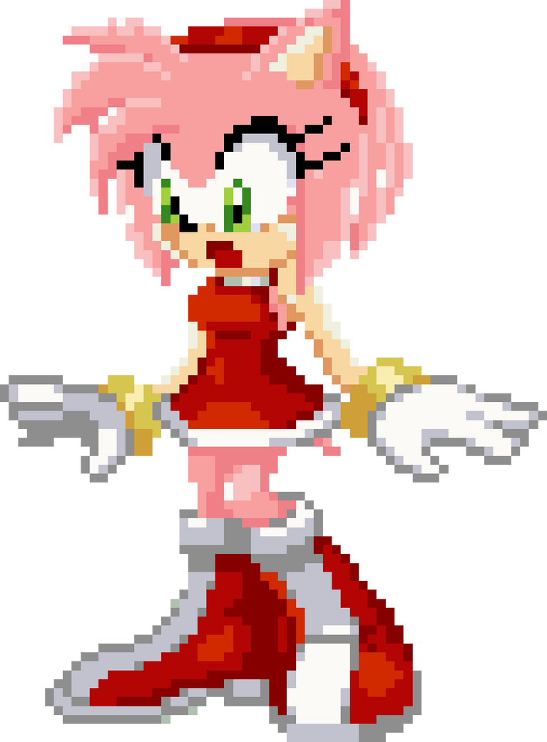 Project X Amy freaked out by foxeygamer87sonic on DeviantArt