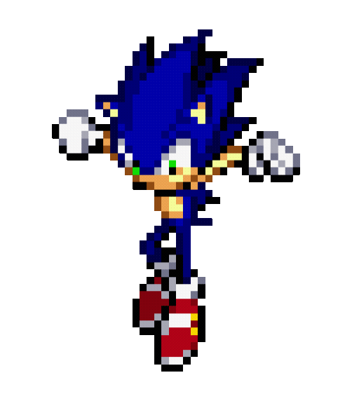 Modern sonic falling gif by foxeygamer87sonic on DeviantArt