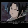 Sasuke Uchiha Motivational Poster #4.