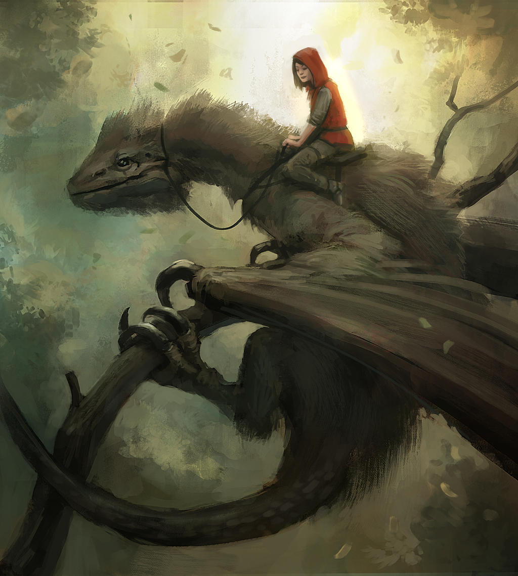 Dragon Rider by Odobenus on DeviantArt