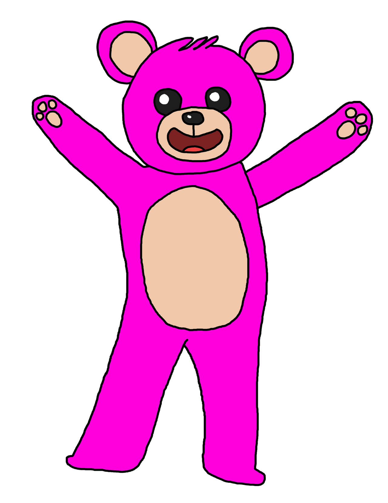 Pink Rapper Bear Pink Bear by Risingsun21 on DeviantArt