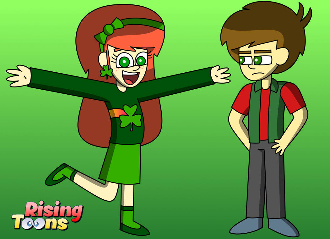 Happy St. Patricks Day 2026: Shamrock Sweater by RisingToons on DeviantArt