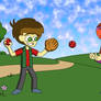 Jasper and Abigail Play Ball