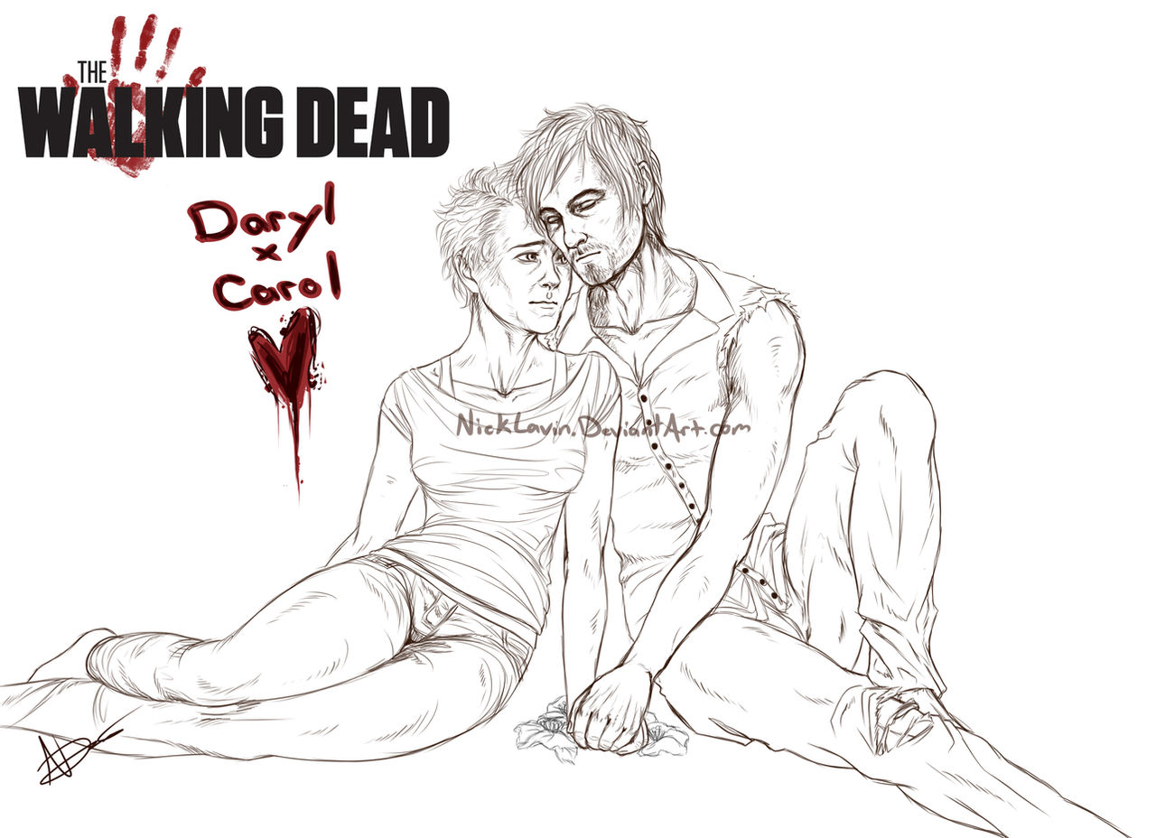 --The Walking Dead: Daryl x Carol--