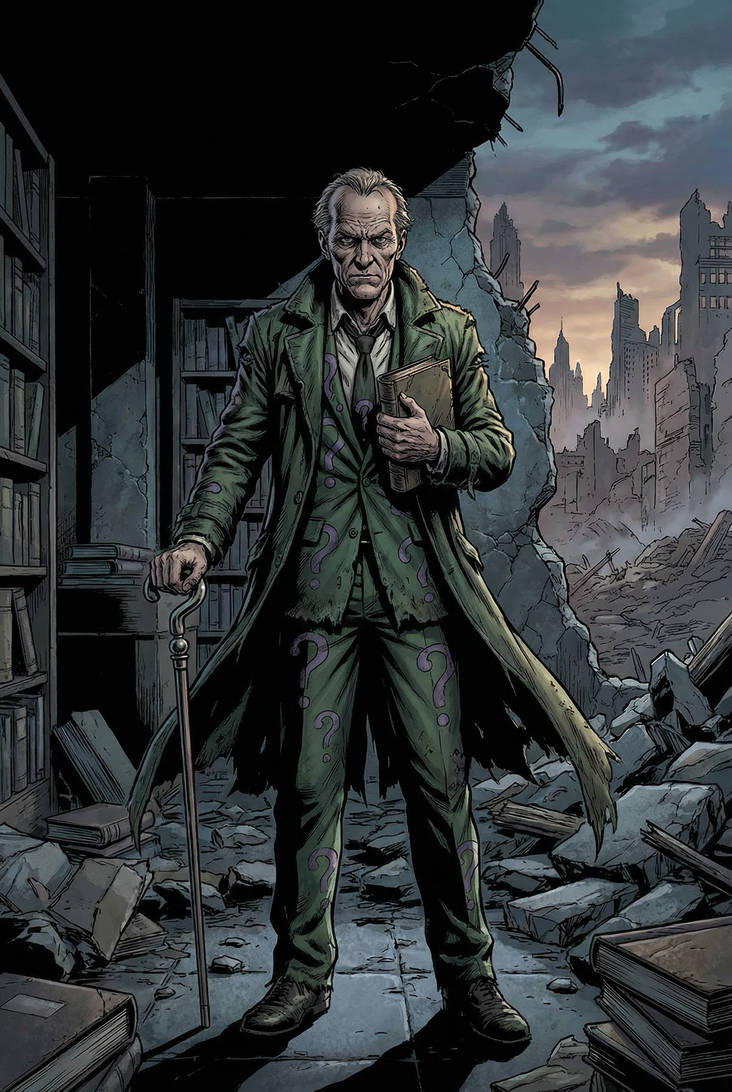 Riddler - Justice League Kingdom by Kamyro851212 on DeviantArt