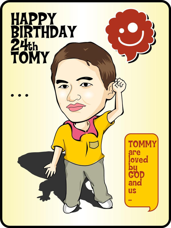 caricature of tommy by muLoeterz on DeviantArt