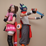 AE3 Miracle Ninjas Satoru and Sayaka cosplay