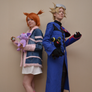 Pokemon Colosseum Wes and Rui cosplay