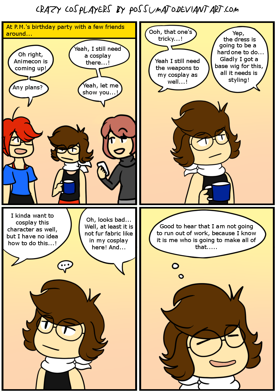 Crazy Cosplayers - Commission